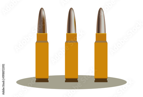 Bullet Concept Illustration Vector Style