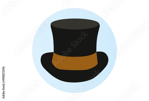 Noir Hat Concept Illustration Vector Style