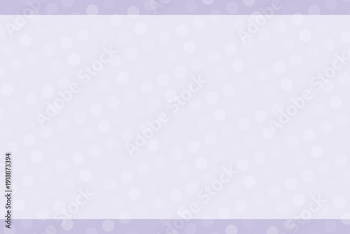 Lavender purple Polka Dot Background, Copy Space Available, High Resolution Soft Nuance Color Texture, Horizontal Full Frame，余白のある使いやすいドット背景