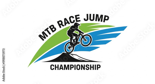 Mountain Bike Racing Championship Logo.