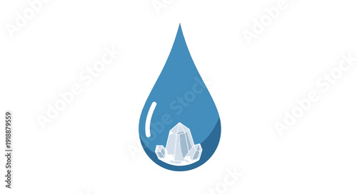 Obraz na plátně Salinity Line art illustration soft elegant color