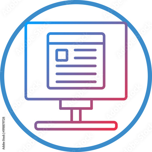 Bogging Line Icon Style