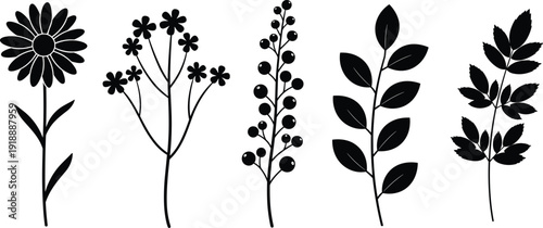 Three black and white dollar coin icons representing currency, money, wealth, finance, payment, savings, banking, investment, cad drawing flat vector illustration.