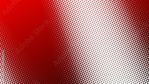 Dark Red Gradient with Halftone Dot Abstract Background in Modern Minimal Digital Design Style