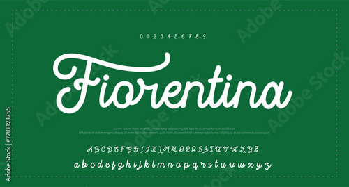 Font Handwritten Glossy Script Text Effect 