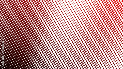 Dark Red Gradient with Halftone Dot Abstract Background in Modern Minimal Digital Design Style
