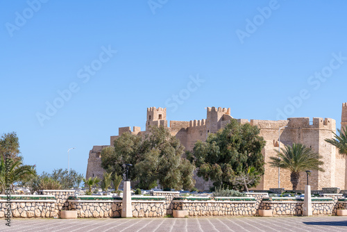 Mausoleum of Habib Bourguiba in Monastir, iconic white marble landmark and resting place of Tunisia’s first president-Monastir, Tunisia — February 18, 2026.