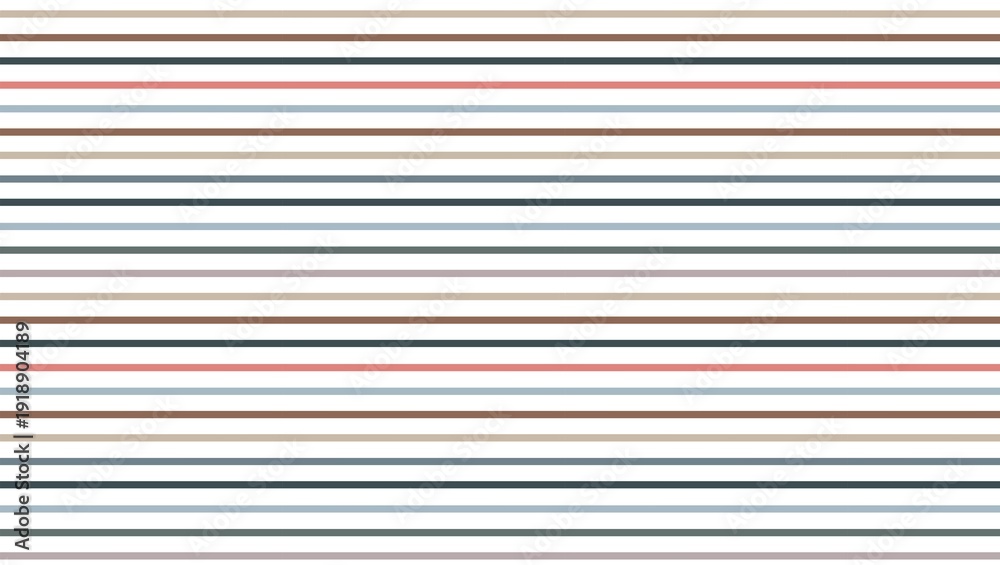 Fototapeta premium Modern striped pattern with pastel colors and white background