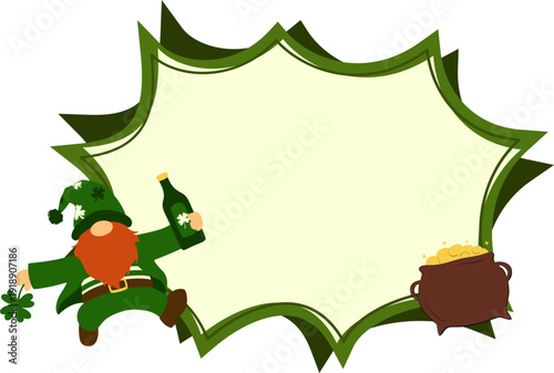 St. Patrick's Day Frame Border