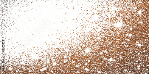 Abstract rusty metal background with golden brown texture and water drops on glass surface