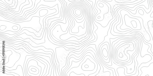 Abstract pattern with lines topographic map background. Topography and geography map grid abstract backdrop. Topographic cartography. Topographic Map. Topographic Relief.