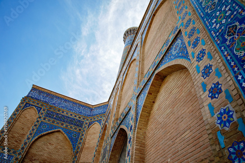 Canvas Print Beautiful Gur-e-Amir Mausoleum in Samarkand, Uzbekistan