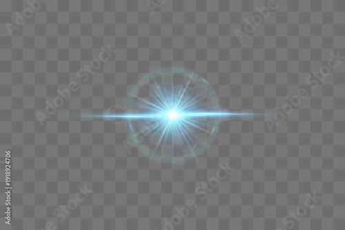 Mystic cyan glitter. Turquoise sparkle with glossy rays forms fresh cool effect. Bright highlights and subtle haze enrich layout