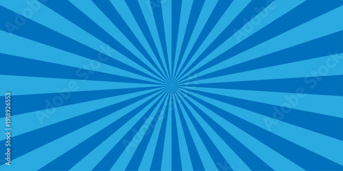 Vector sunray stripe background. Light sunburst glowing background. Sunburst pattern summer social banner. vector illustration pattern beam rays. Spiral radial striped backdrop design.