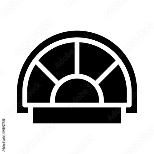 amphitheatre glyph icon