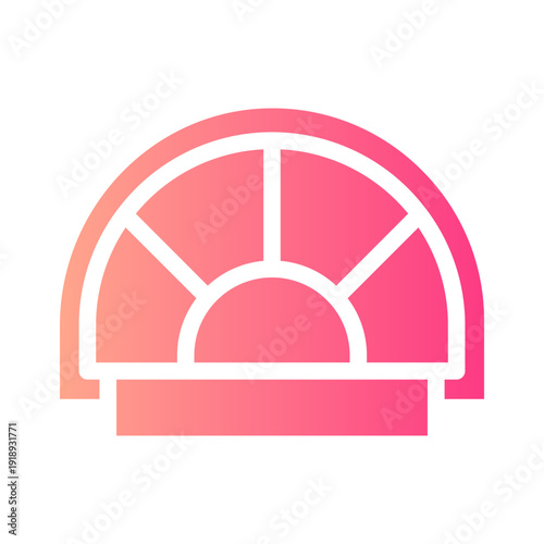 amphitheatre gradient icon