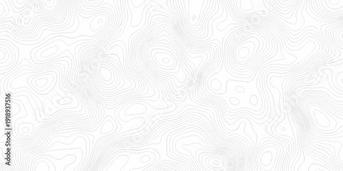 Modern spiral topography map line location discovery design. vector topo map design White topographic world grid wave Topographic map geographic line texture background.