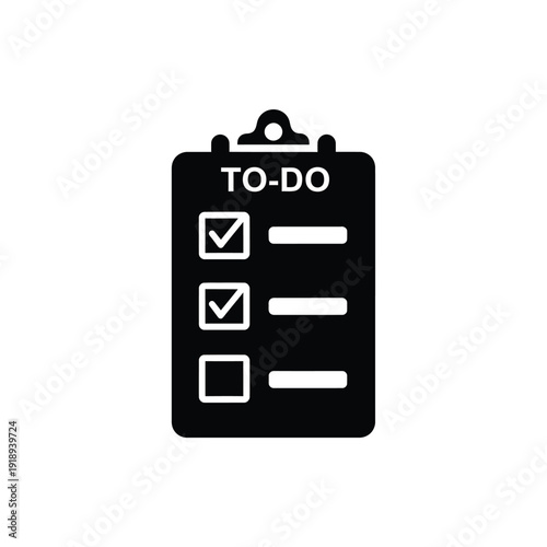 Clipboard icon vector illustration