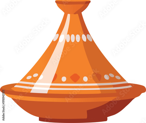 illustration of a tagine
