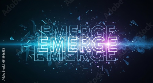 Neon text 