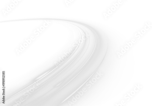 City highway road, neon laser lines express speed and motion. Cool wind starts the blizzard. White light trail expands as wave, creating futuristic energy, clear traffic direction. Graphic vector png.