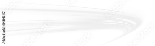 Futuristic neon laser line guide traffic along city road, highway. Cool wind starts the blizzard. White light forms smooth wave of motion with glowing energy trail. Vector png Illustration.