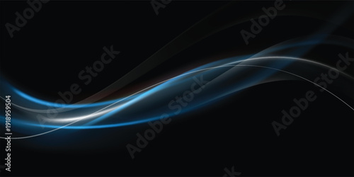 Luxury emerald green flowing wave background with sparkling light accents on deep black backdrop, elegant premium style, clean vector illustration.