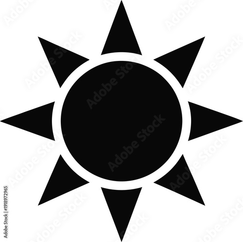 sun representing solar energy renewable power sources summer weather morning light environmental sustainability and clean technology.