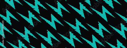 abstract blue stripes zig zag pattern background grunge style