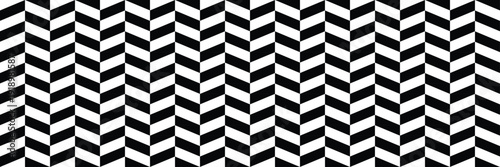  herringbone seamless pattern black and white chevron