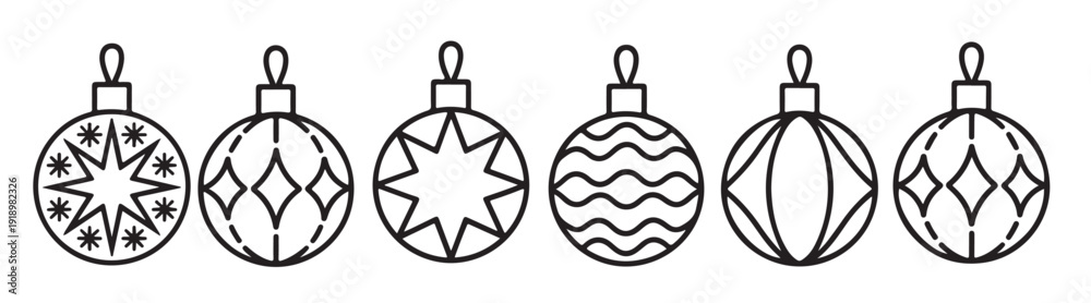 Fototapeta premium christmas ball ornament decoration