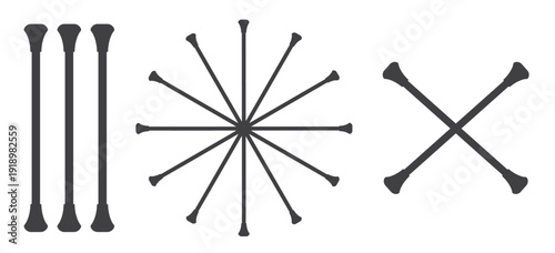 baton twirling silhouette baton twirling dance gymnastics