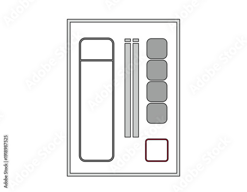 投票用紙のイラスト　選挙アイコン