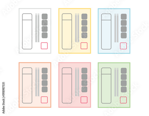 投票用紙のイラスト　選挙アイコン