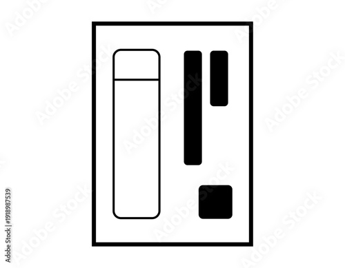 投票用紙のイラスト　選挙アイコン