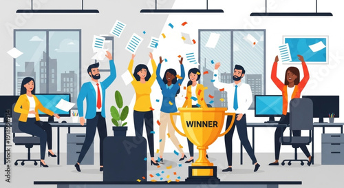 business people at work