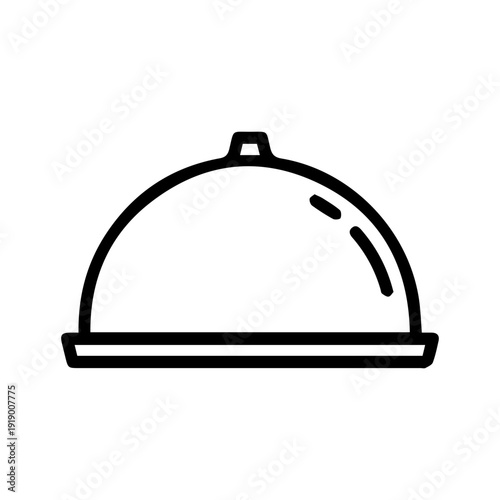 Serving platter icon