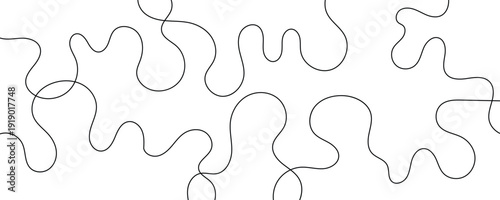 abstract Curved wavy lines tech futuristic motion background technology line stripe isolated science digital flowing black line, . abstract grey and white technology blend smooth wave lines.