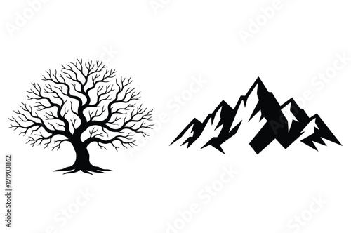 Minimalist placeholder for a vector graphic file icon isolated on transparent background, Vector, illustration
