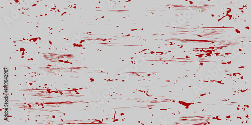 Straight red ink vector lines pack. Bloody color long and round hand-drawn brushstroke text highlights, frames, circles. Asian calligraphy brushstroke set.