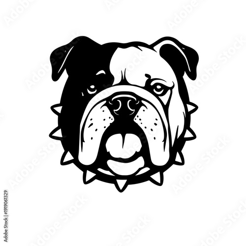 vector illustration of a dog