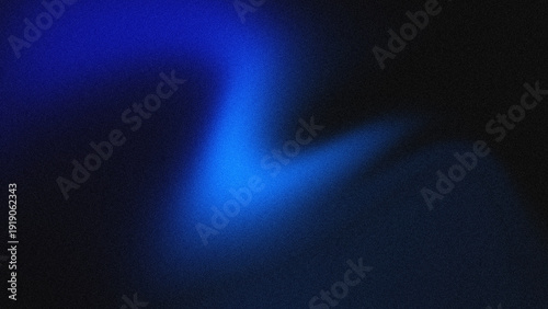 Foto Modern cobalt blue liquid blur backdrop with lo-fi aesthetic texture