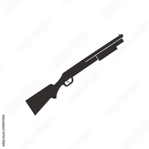 Black synthetic stock air rifle with adjustable cheek piece