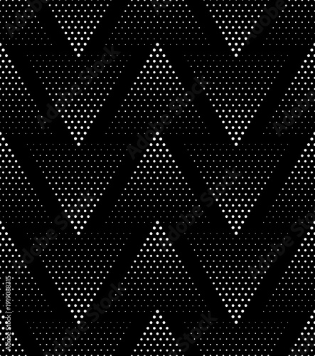 Vector seamless texture. Modern geometric background . Dotted grid.