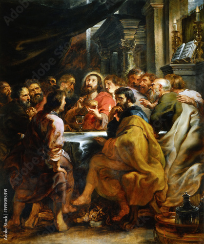 Last Supper Peter Paul Rubens