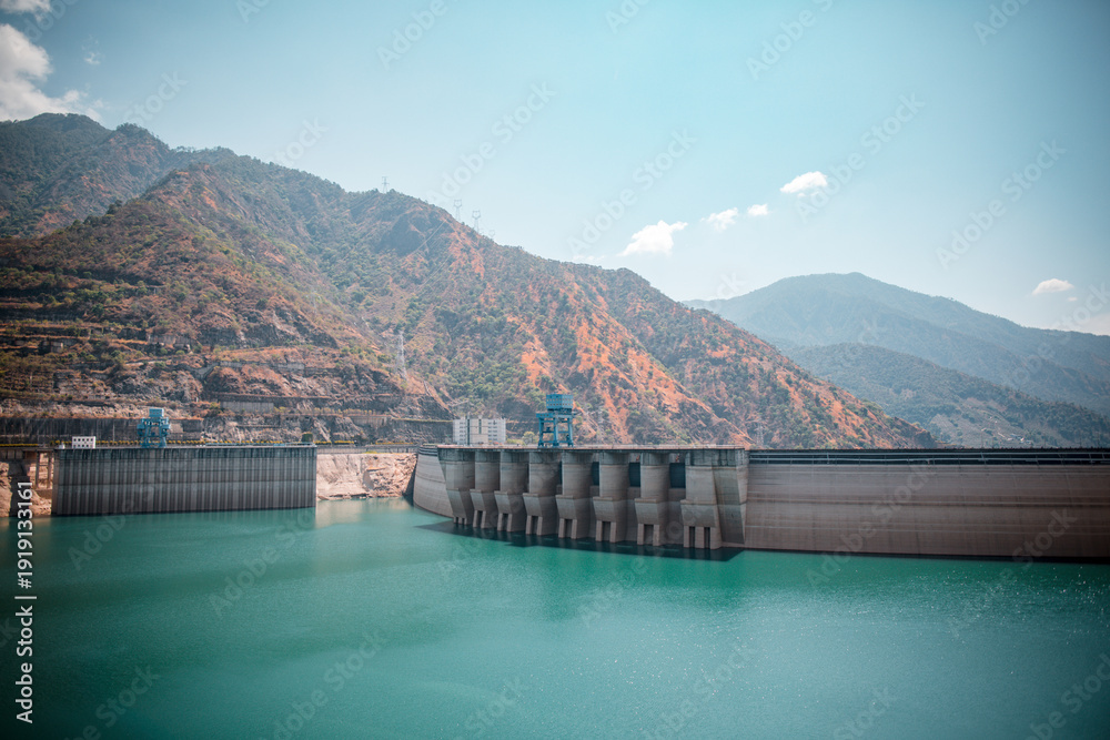 Ταπετσαρία Ertan Hydropower Station, Sichuan Province, China