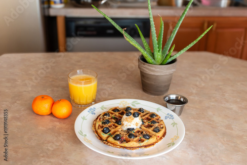 breakfast on the table