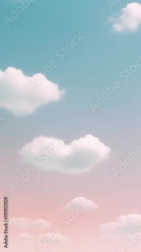 The Dreaming sky and clouds
