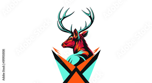 Cartoon squirrel with sunglasses holding a game controller on white background