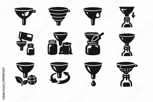 Station image icon sustainable eco zero minimal generation simple lifestyle green vector